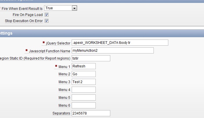 Plugin Settings
